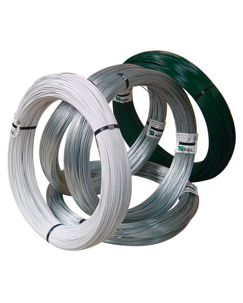 Fil de tension plastifié vert Ø2,8mm x 100ml