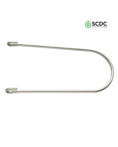 Coulisse vigne ronde diamètre 5mm pour piquets de tête (Sachet de 50)