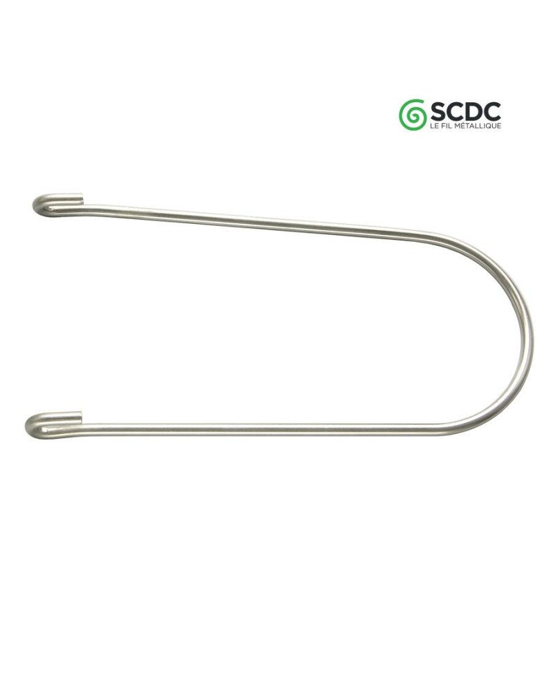 Coulisse vigne ronde diamètre 5mm pour piquets de tête (Sachet de 50)
