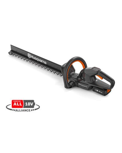 Taille haies Aspire H50-P4A Husqvarna avec batterie et chargeur