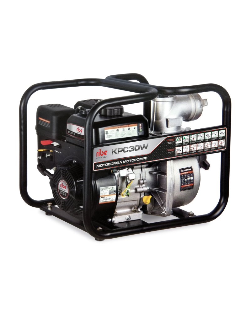 Groupe motopompe KIPOR KPC30 60M3/H ESSENCE 4TEMPS