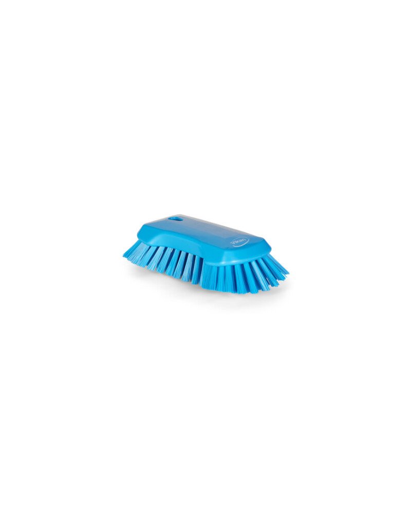 Brosse papillon à main XL VIKAN 230mm très dur bleu