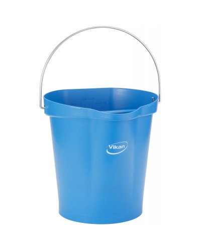 Seau gradué à bec verseur VIKAN 12l bleu