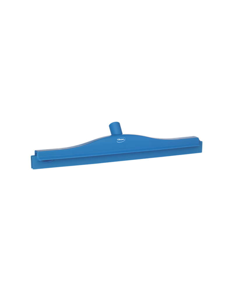 Raclette sol double-lame VIKAN 500mm bleu