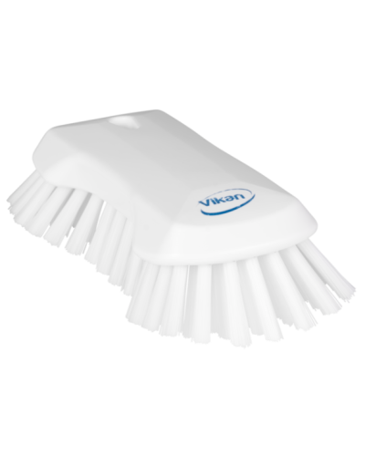 Brosse papillon à main XL VIKAN 230mm très dur blanc