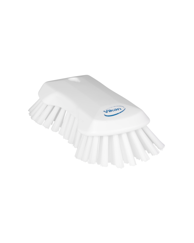 Brosse papillon à main XL VIKAN 230mm très dur blanc