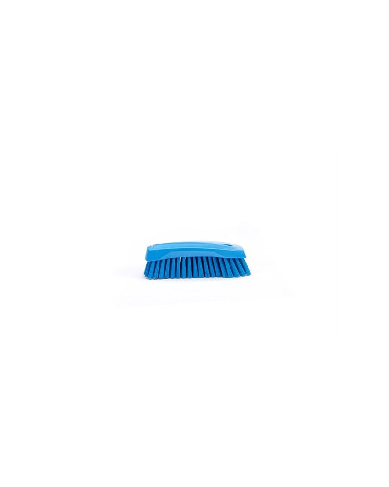Brosse à main L VIKAN 200mm dur bleu
