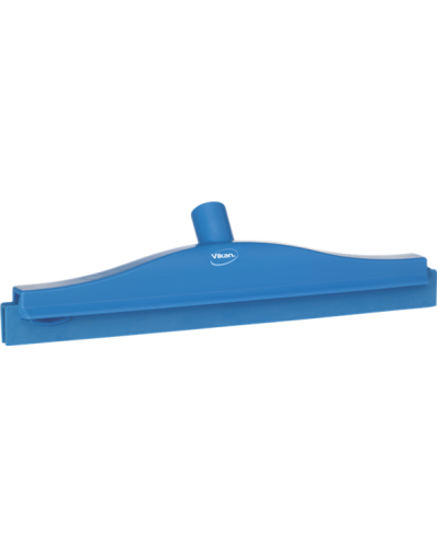 Raclette sol double-lame VIKAN 400mm bleu