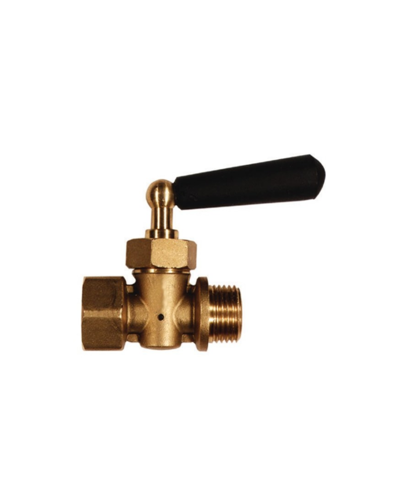 Robinet porte manomètre 1/4" MF