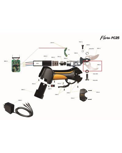 Contre lame Flora PC25 F002-2