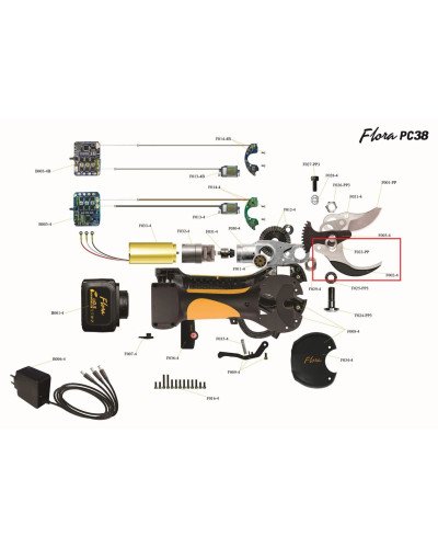 Contre lame Flora PC38 F002-4