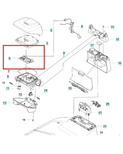 Carte électronique station automower 305-310–315–315X Husqvarna 592909302