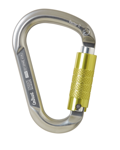 Mousqueton HMS triple lock Vector