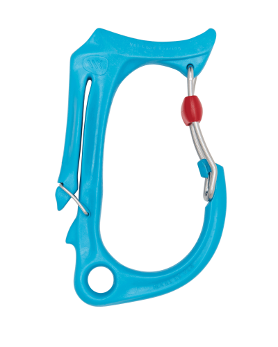 Mousqueton porte tronçonneuse bleu taille L Honos