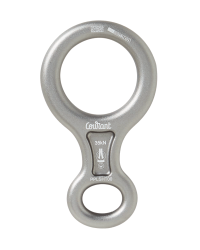 Descendeur en 8 en aluminium forgé