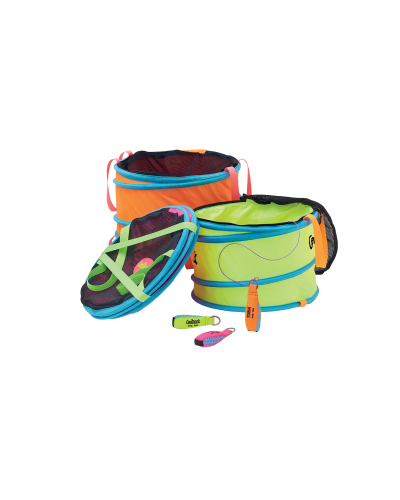 Sac à cordelettes taille L diamètre 41cm orange Pélican