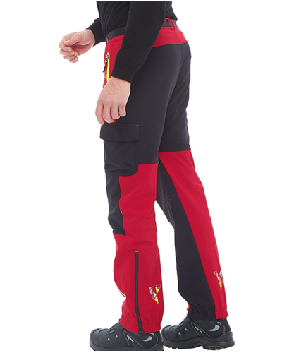 Pantalon ARK d'élagage taille M rouge