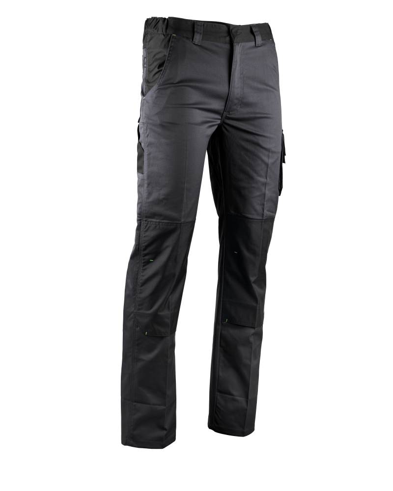 Pantalon de travail VULCAIN gris sombre/noir Taille 36 - Marque LMA