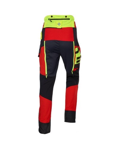 Pantalon de protection Classe 1 INFINITY rouge Taille L/44-46