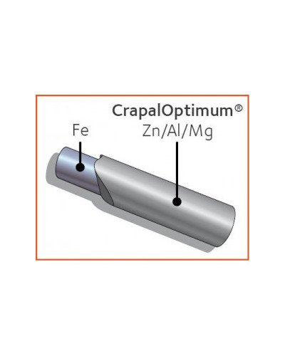 Fil à vigne Crapal optimum diam 2,5 mm