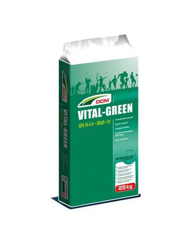 Engrais organo-minéral 14-5-8+3MgO Sac 25kg Vital Green DCM