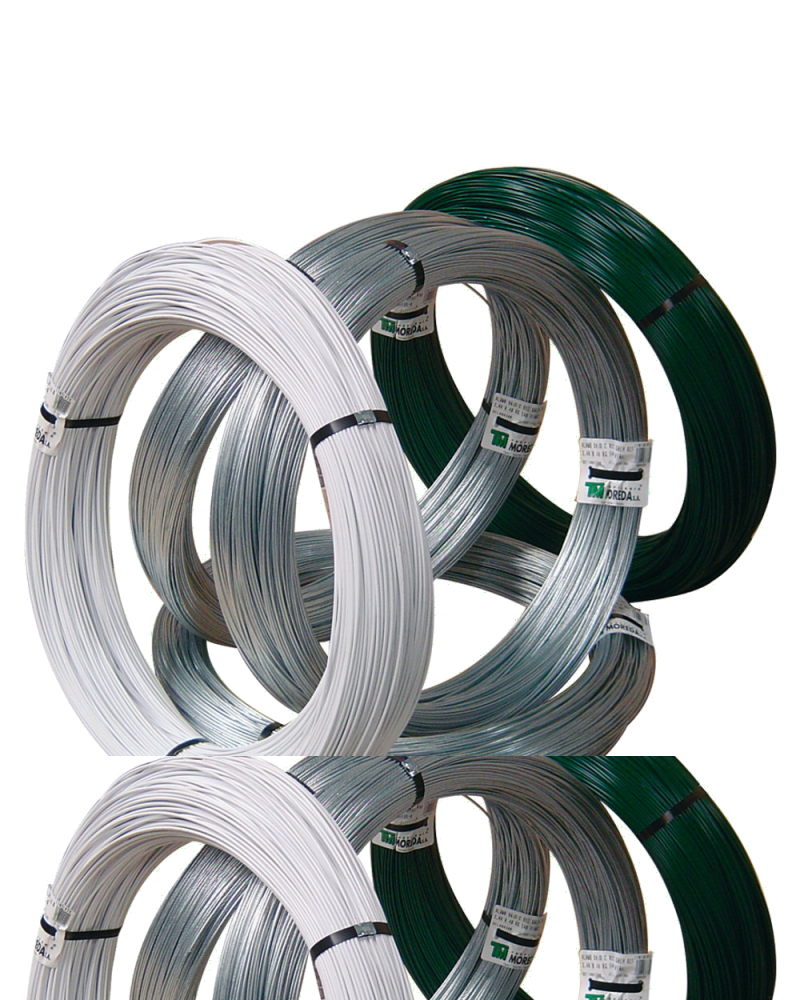 Fil de tension plastifié vert Ø2,8mm x 50ml