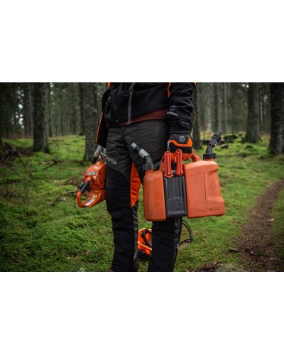 Bidon double essence 5L huile 2,5L Husqvarna