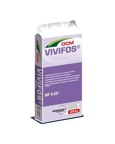 Engrais organo-minéral 4-30-00 Sac 25kg Vivifos DCM