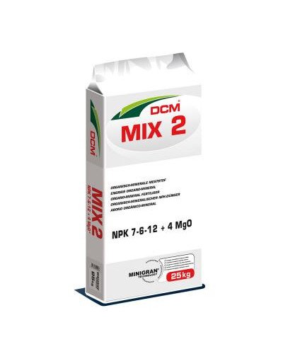 Engrais organo-minéral 7-6-12 Sac 25kg Mix 2 DCM