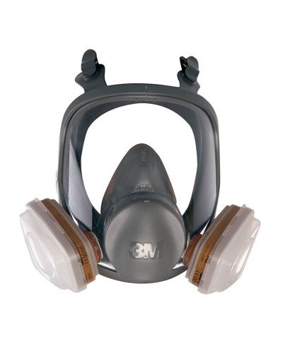 Kit masque intégral de protection réutilisable 3M™ 6800 avec cartouches A2P3