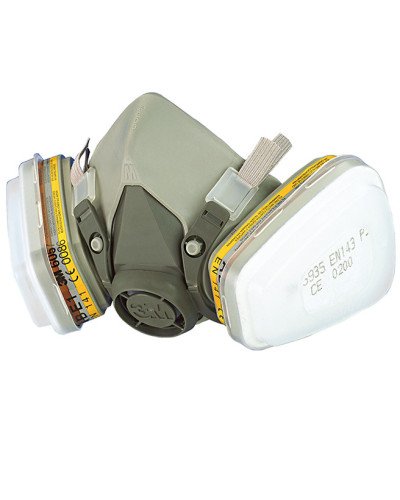 Kit demi-masque de protection réutilisable 3M™ 6200 avec cartouches A2P3
