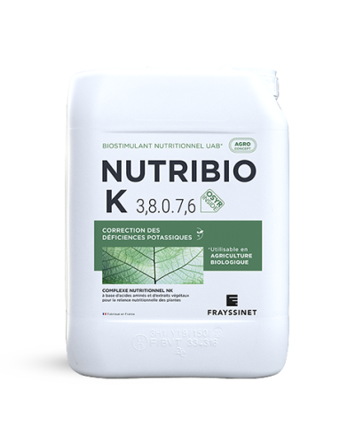 Biostimulant nutritionnel Potassium BIO bidon 10L NUTRIBIO K