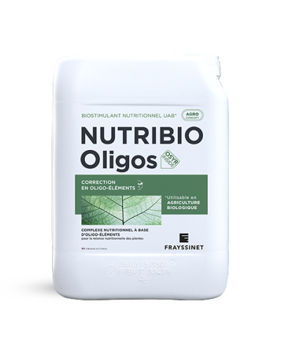 Biostimulant nutritionnel à base d'oligo-éléments BIO bidon 10L NUTRIBIO OLIGOS