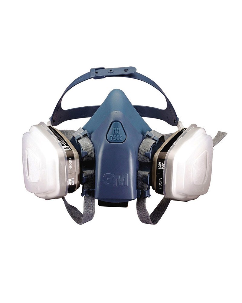 Demi-masque de protection respiratoire 7500 3M™ avec cartouches A2P3