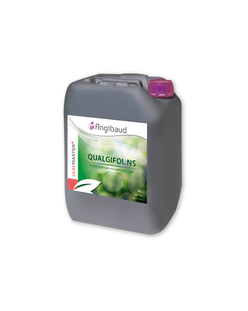 Qualgifol NS Bidon 10L Engrais liquide pour application foliaire en vigne