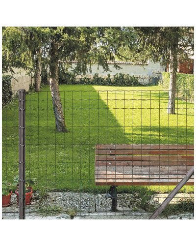 Grillage soudé Jarditor Brico plastifié gris 1m20 x 25ml