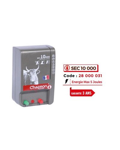 Electrificateur sec 10000 Chapron