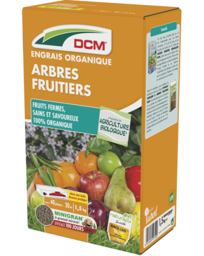 Engrais arbre fruitier 1.5kg DCM