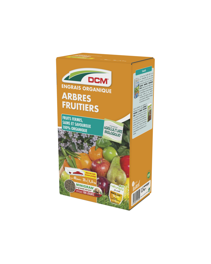 Engrais arbre fruitier 1.5kg DCM