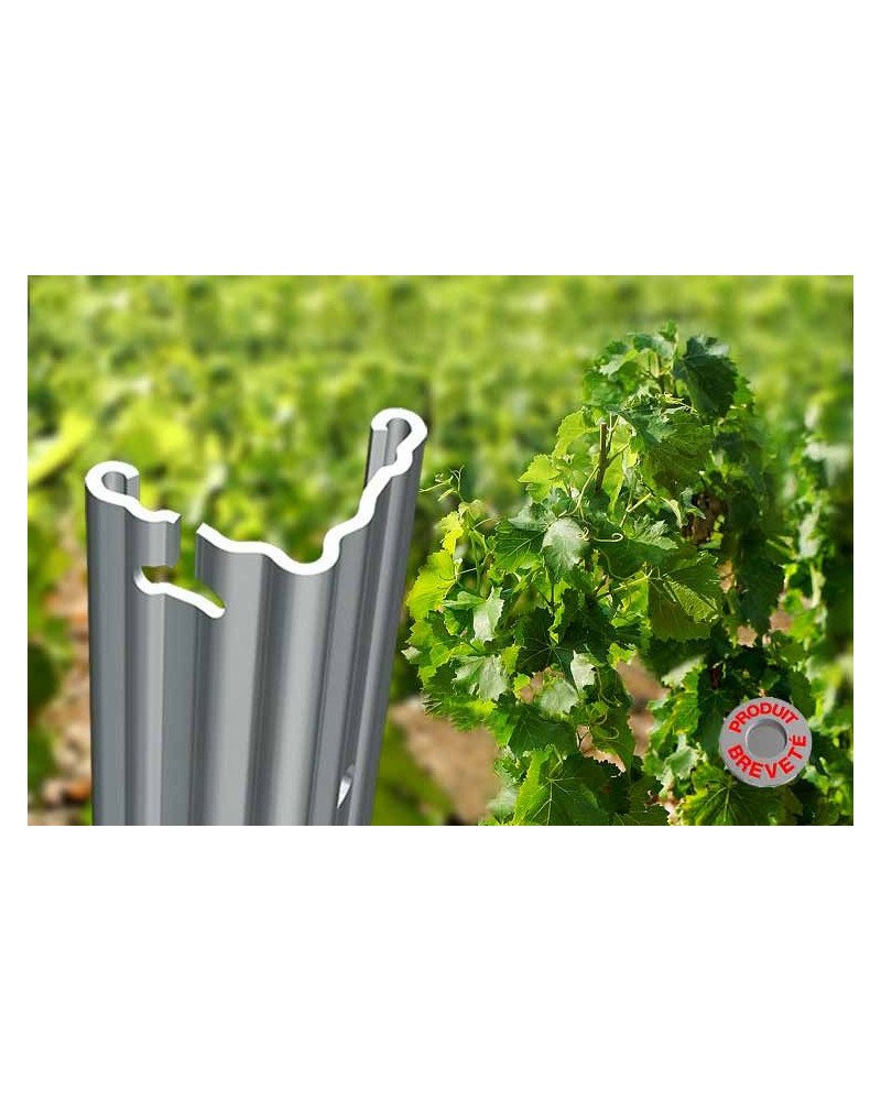 Piquet cornière acier galvanisé 35x35x2mm 1,60m Cortech 35 JULIEN