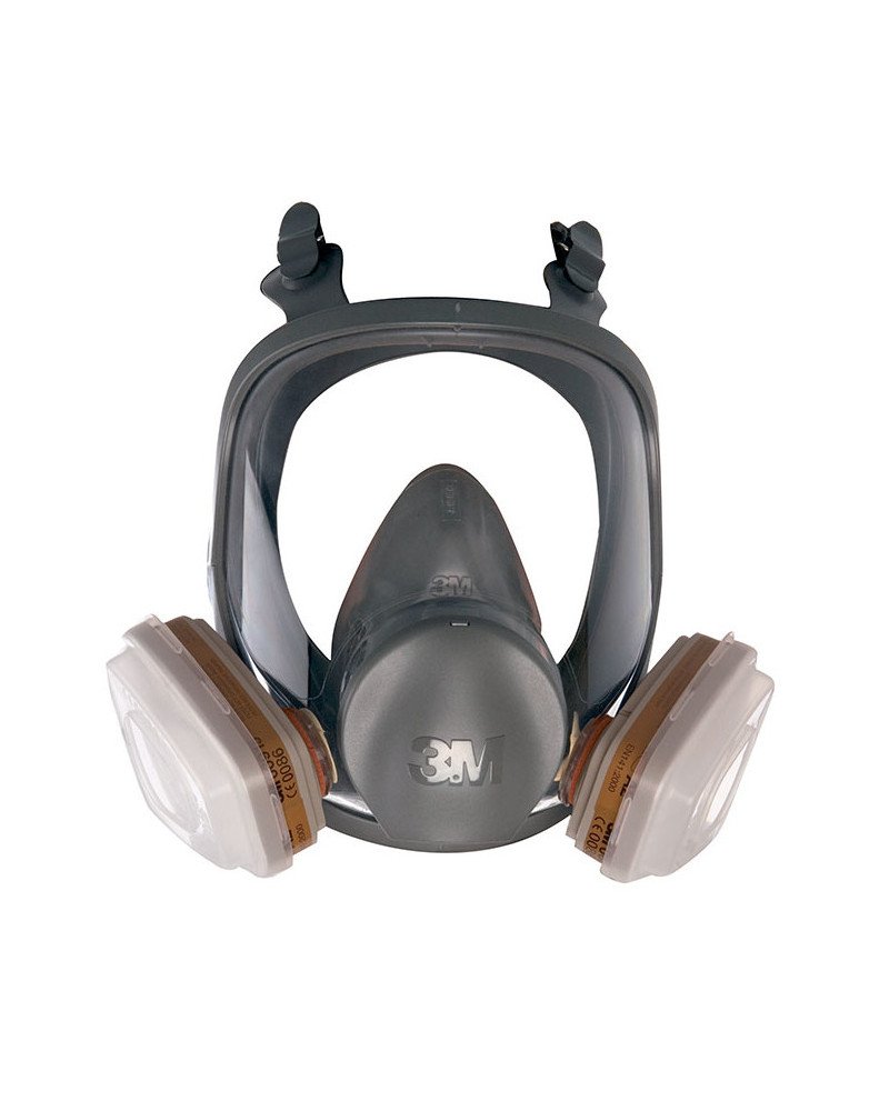 Kit masque intégral de protection réutilisable 3M™ 6800 avec cartouches A2P3