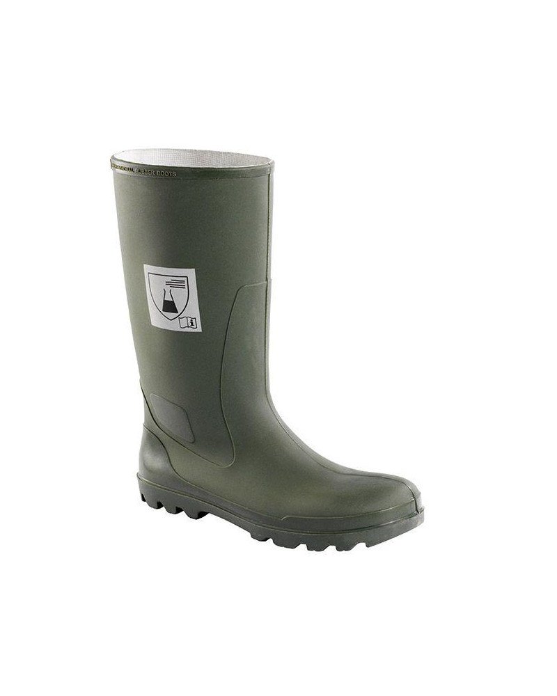Bottes chimie SA EN345 S5 couleur verte Taille 43