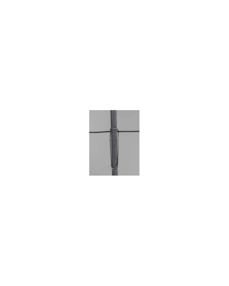 Attache pour tuteur trèfle diamètre 10mm sachet de 100 Clip T-Flex