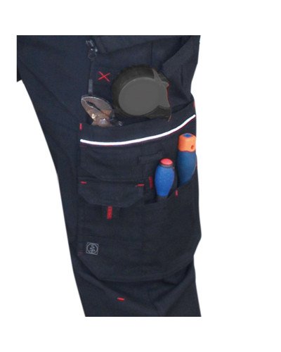 Pantalon de travail extensible BASALTE noir Taille 52