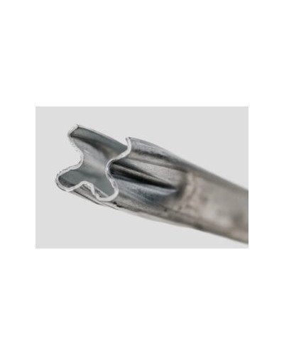Piquet acier galvanisé 42x32x1,8mm 1,80m C9M