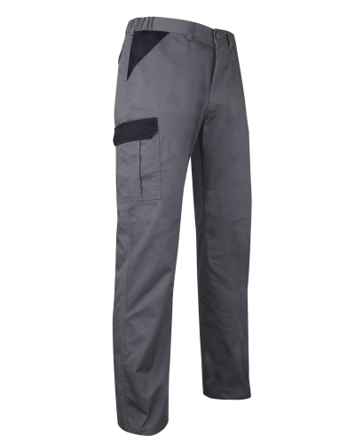 Pantalon de travail multipoches PERCEUSE gris Taille 46 - Marque LMA
