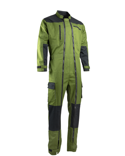 Combinaison double fermeture TRIDENT vert Taille 6/XXL - Marque LMA