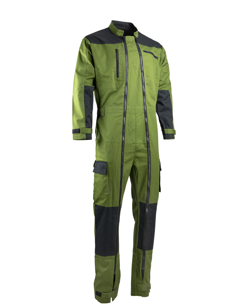 Combinaison double fermeture TRIDENT vert Taille 6/XXL - Marque LMA
