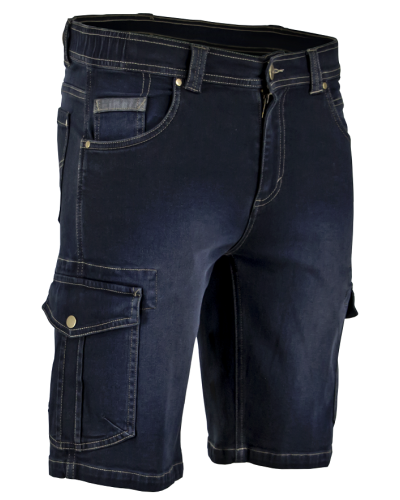 Bermuda de travail stretch RADE denim Taille 46 - Marque LMA