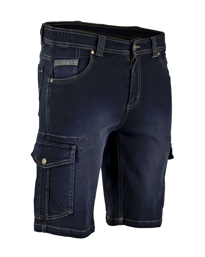 Bermuda de travail stretch RADE denim Taille 50 - Marque LMA